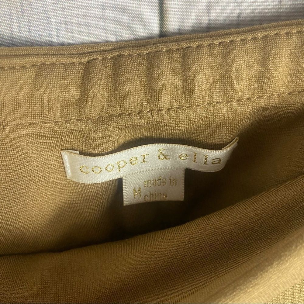 Cooper & Ella Boutique Bootcut Pullon Pants in Tiger's Eye Size M NWT  241 - Picture 3 of 9